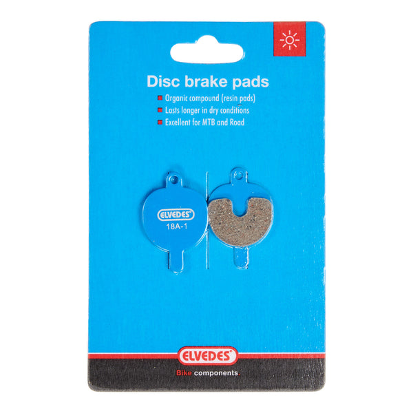 Disc brake pad set Elvedes organic Logan mechanical (1 pair)