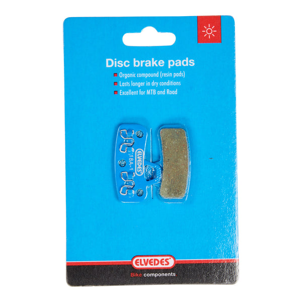 Disc Brake Pad Set Elvedes Organic Hayes Stroker Ace (1 Pair)