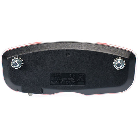 taillight Coast LED battery luggage carrier red