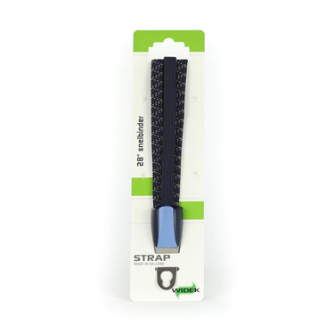 Widek triobinder jeans 28 donkerblauw goud univ. kaart