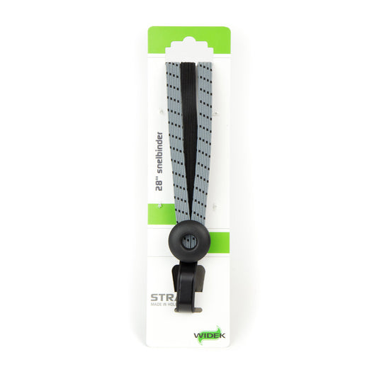 Widek triobinder eye met haak 3x12mm zwart steengrijs