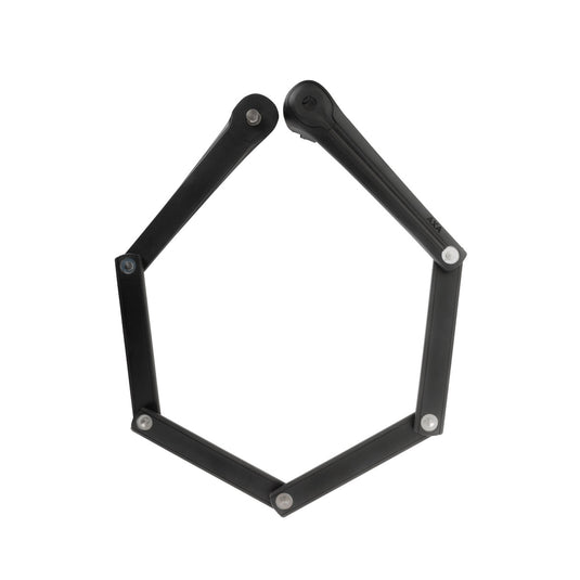 vouwslot Fold 100 cm met houder zwart