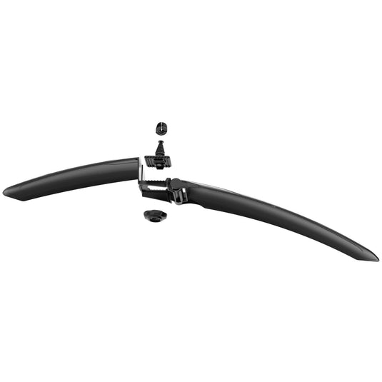 Polisport Voorspatbord Mud Mudguard Zwart