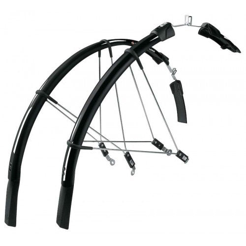 Load image into Gallery viewer, Sks spatbordset raceblade long 2 kunststof zwart 28inch 25mm
