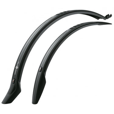 Sks stel spatborden 28 opdruk universeel zwart framebev.