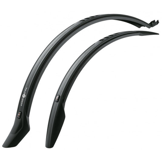 Sks stel spatborden 28 opdruk universeel zwart framebev.