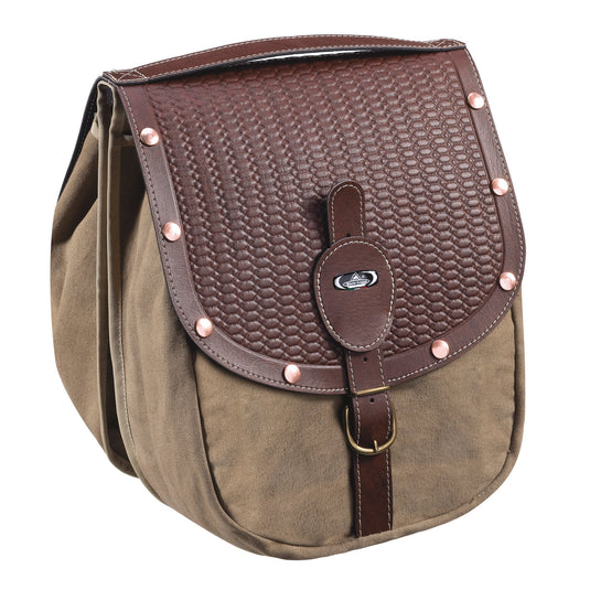 Monte grappa dubbele tas 16,5l british m klinknagels d.bruin