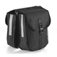Monte grappa dubbele tas 16,5l urban city zwart