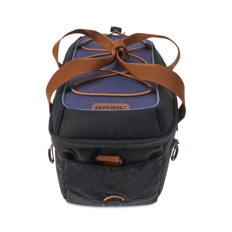 Load image into Gallery viewer, Basil Miles Trunkbag - Bagagedragertas - Unisex - Fietsen - Zwart
