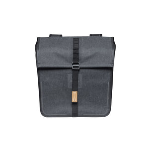 Basil Urban Dry Dubbele Fietstas - Grijs, 50L