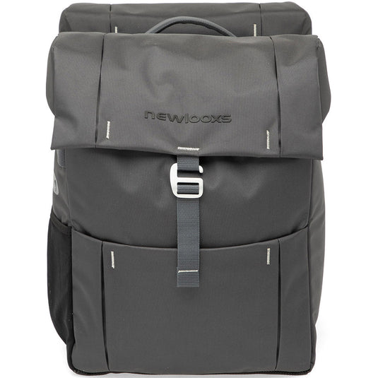 Vigo Double fietstas - sportief, waterafstotend, zwart grijs