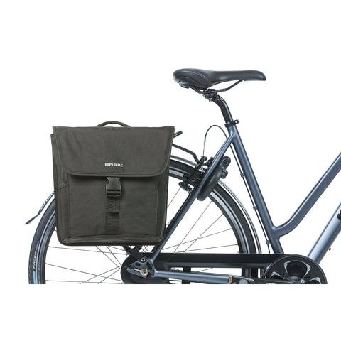 Basil GO MIK - double bicycle bag - 32 liters - black