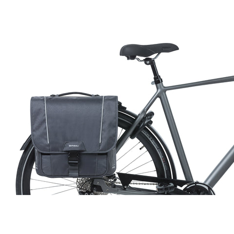 Basil Sport Design - double bicycle bag MIK - 32 liters - gray