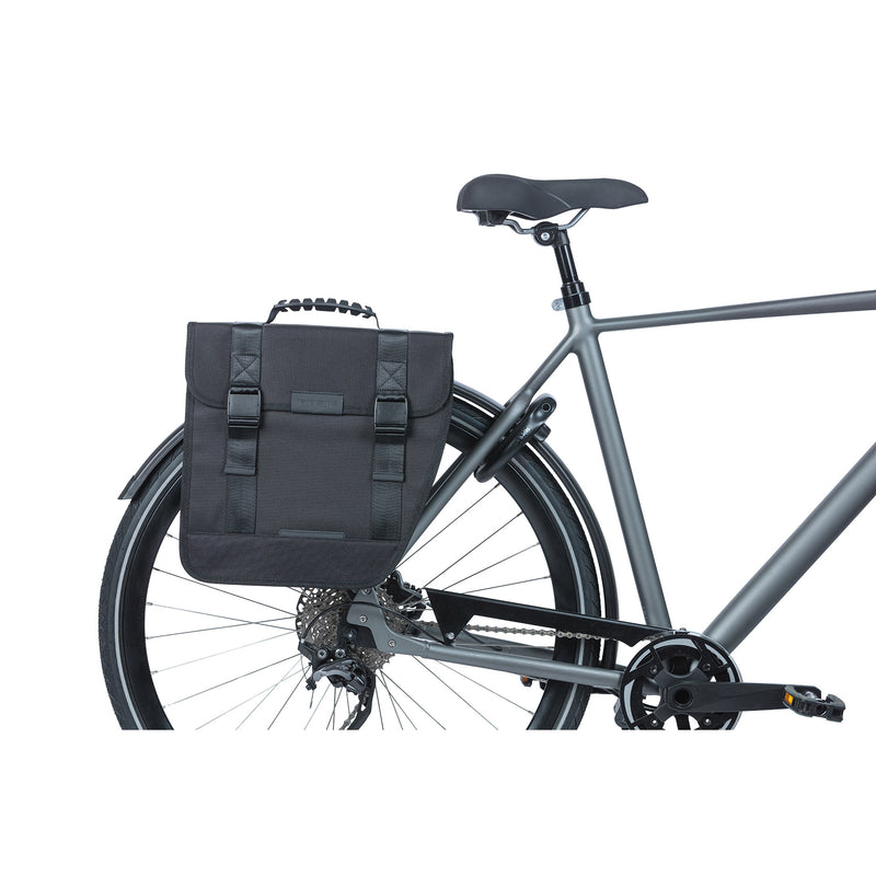 Load image into Gallery viewer, Basil Tour Right Fietstas 14L Zwart
