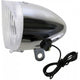 koplamp halogeen dynamo zilver