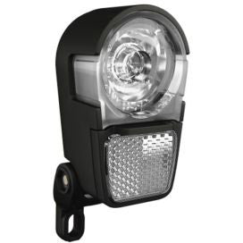 Herrmans koplamp H-ike LED batterij met reflector zwart