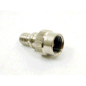 Adapter nipple BMX HV/AV p/10 Pump nipple silver (American)