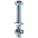 Bofix vork-kroonbout m6-40 compleet (10st)