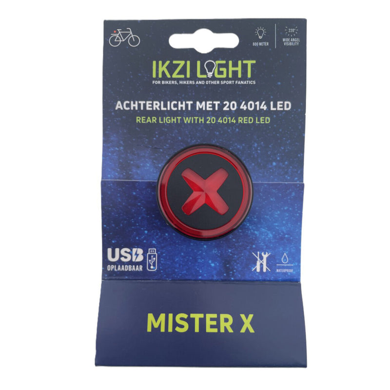 Load image into Gallery viewer, Ikzi light achterlicht mr x met 4014 led, usb-oplaadbaar
