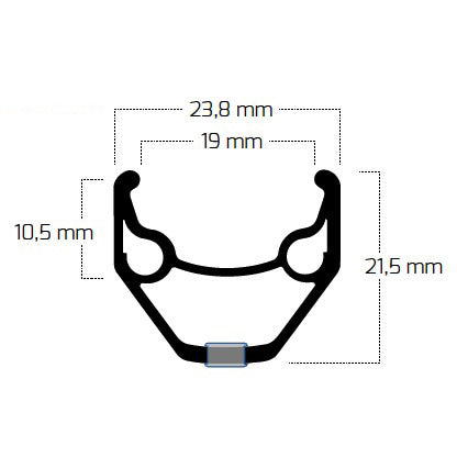 Load image into Gallery viewer, Bobike ryde velg zac 2000 26 559 36g 14g cnc alu zilver
