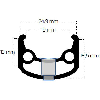Load image into Gallery viewer, Roland ryde velg sputnik 28 622 36g 14g cnc zwart
