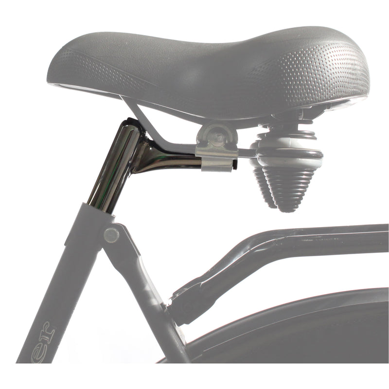 Load image into Gallery viewer, Zadelpen vast pin up 25,4 x 300 mm staal zilver
