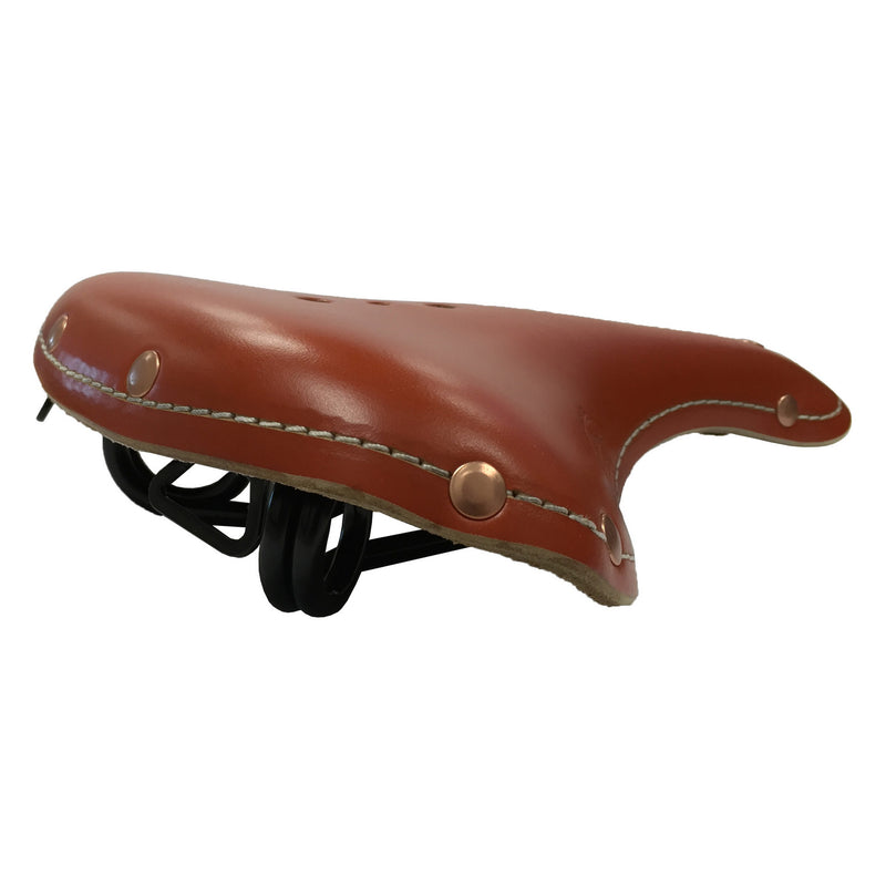 Afbeelding laden in galerijviewer, Selle monte grappa zadel old frontiers classic leer 28 cm cognac
