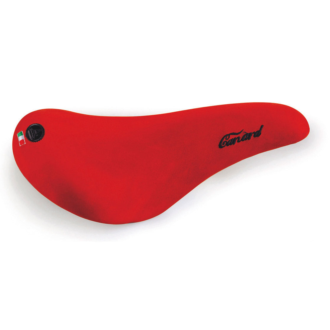 Monte Grappa saddle Canard leather red