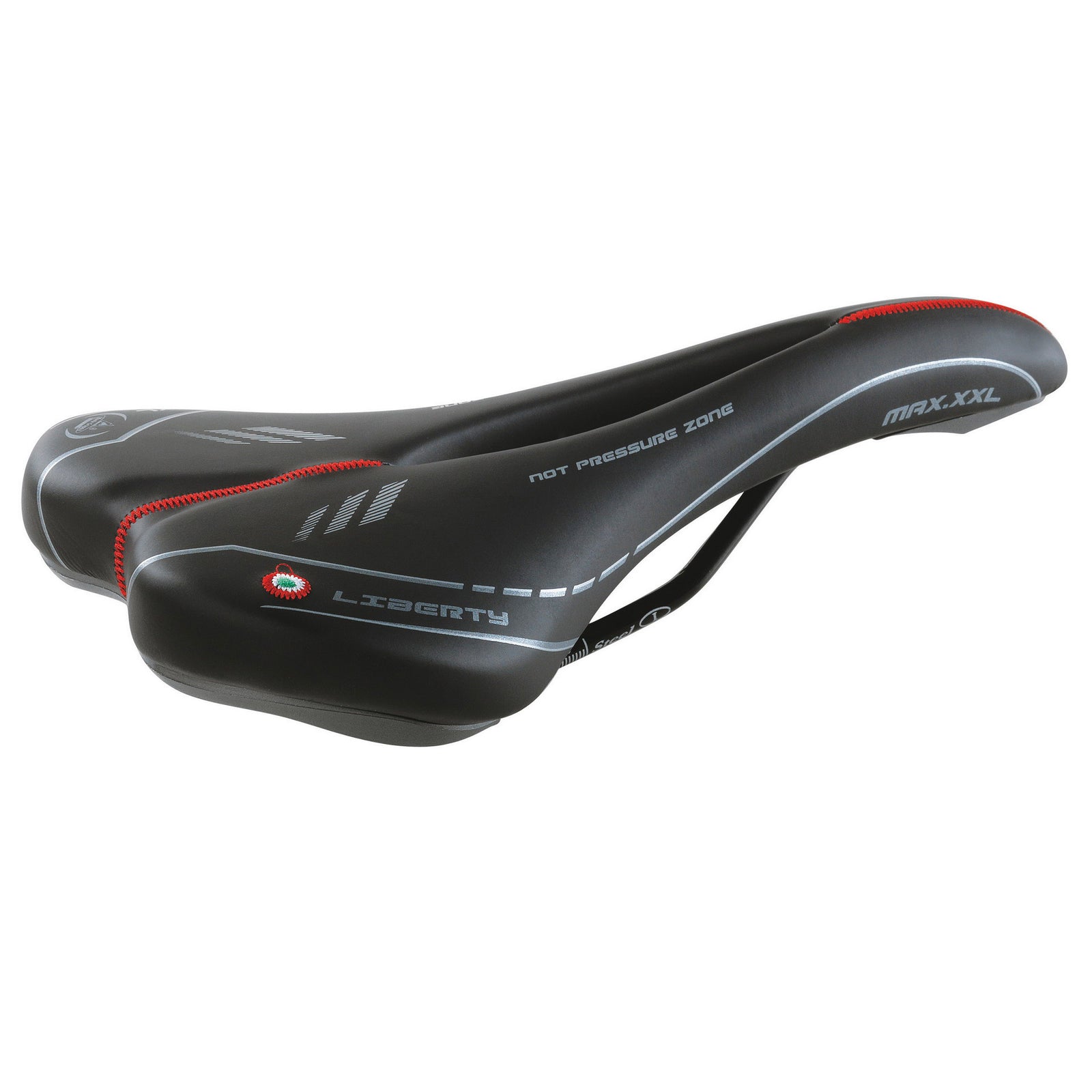 saddle Max Liberty skay 275 x 145 mm men black