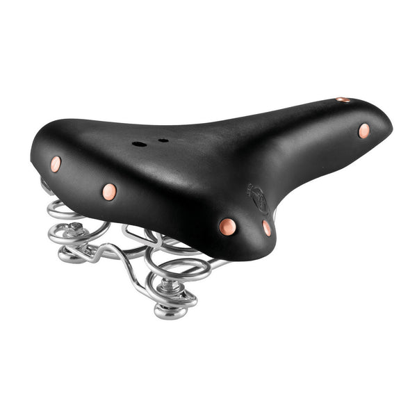 Monte Grappa saddle soft leather black