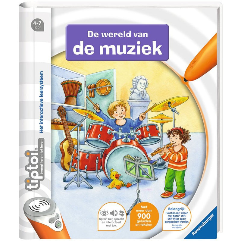Load image into Gallery viewer, Ravensburger Tiptoi Boek De Wereld van de Muziek
