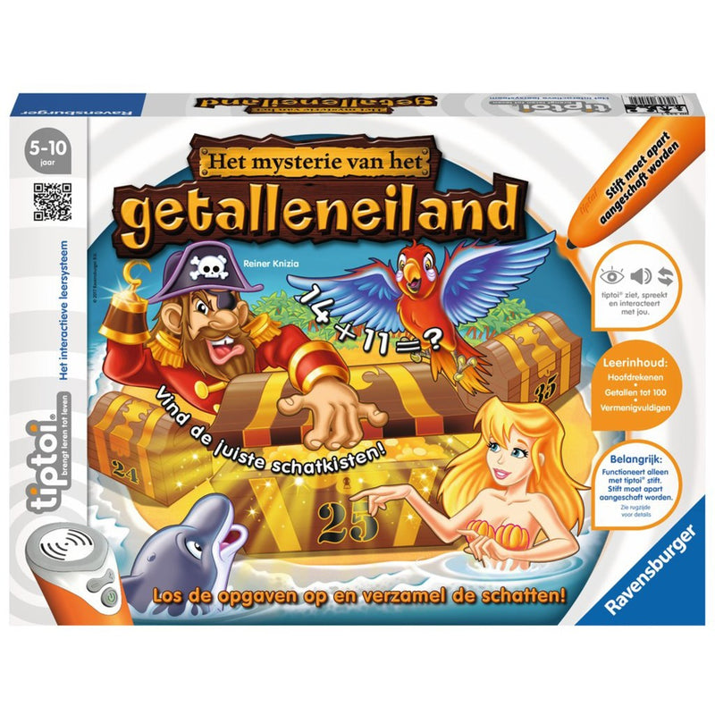 Load image into Gallery viewer, Ravensburger Tiptoi Het mysterie van het getalleneiland
