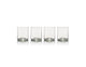 Rebottled glazen - short tumbler - 4-pack - clear