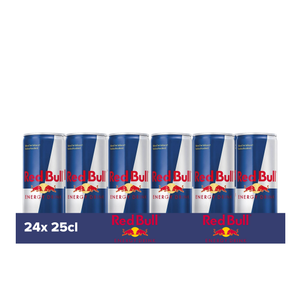 Red bull energy drink original 24-pack (24x250ml) - energiedrank