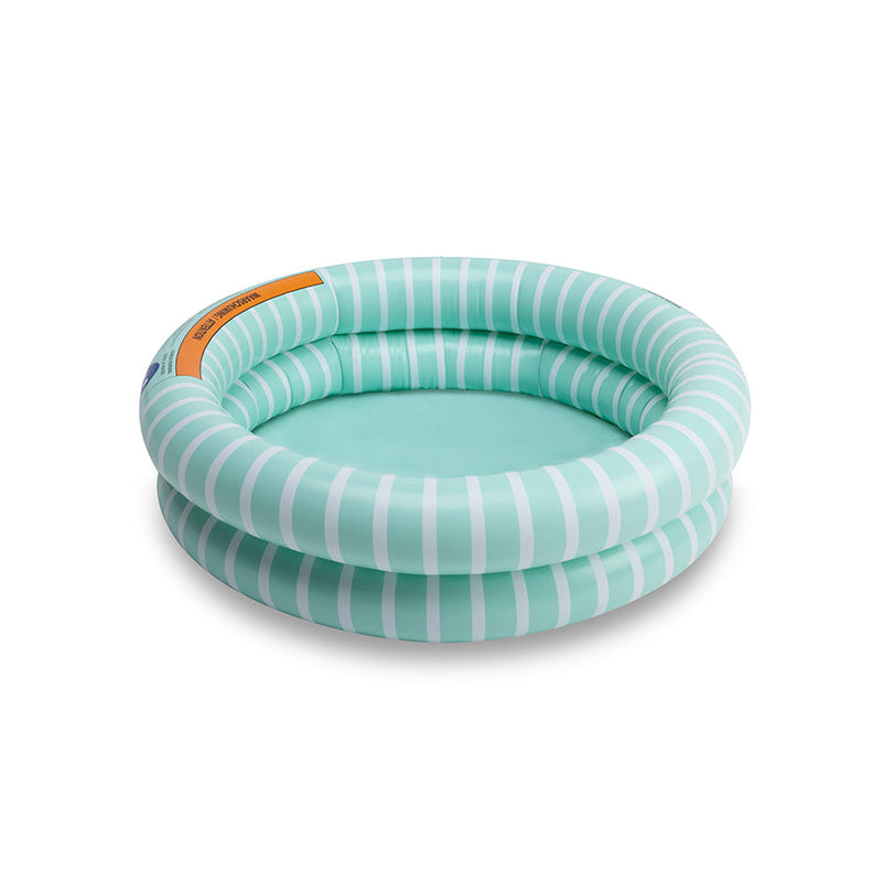 Load image into Gallery viewer, Resort stripe | groen zwembad ø 60 cm

