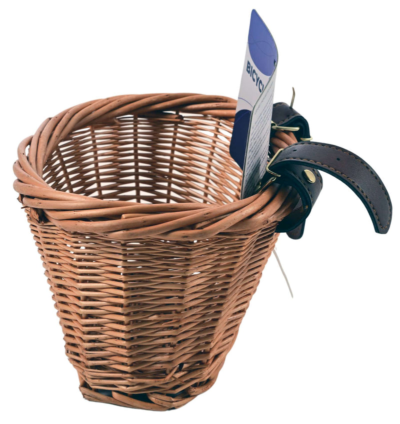 Load image into Gallery viewer, Volare rieten mandje klein met riempjes voor 12-16 inch
