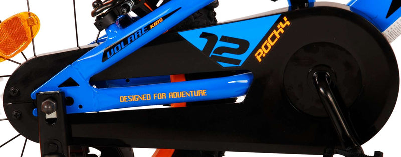 Load image into Gallery viewer, Volare Rocky Kinderfiets Jongens 14 inch Blauw Twee handremmen
