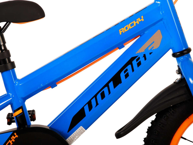 Load image into Gallery viewer, Volare rocky kinderfiets - jongens - 14 inch - blauw - twee handremmen
