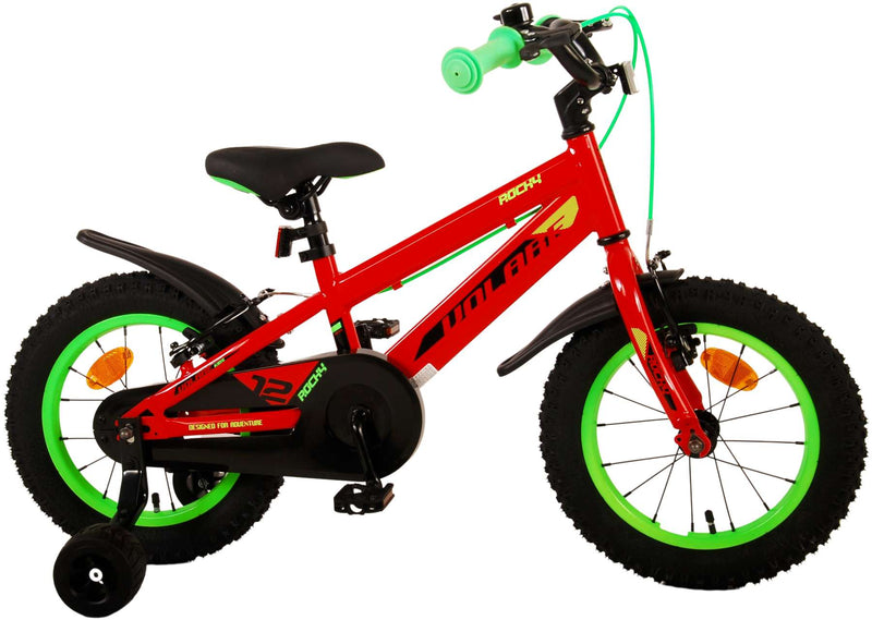 Load image into Gallery viewer, Volare Rocky Kinderfiets Jongens 14 inch Rood Twee handremmen
