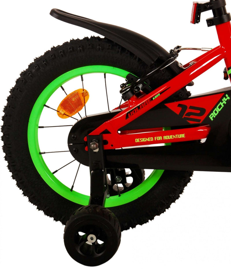 Load image into Gallery viewer, Volare rocky kinderfiets - jongens - 14 inch - rood - twee handremmen
