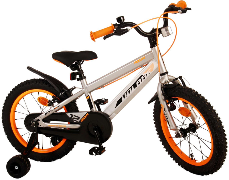 Load image into Gallery viewer, Volare Rocky Kinderfiets Jongens 16 inch Grijs Twee handremmen
