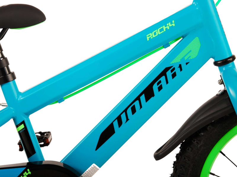 Load image into Gallery viewer, Volare Rocky Kinderfiets Jongens 16 inch Groen Twee handremmen
