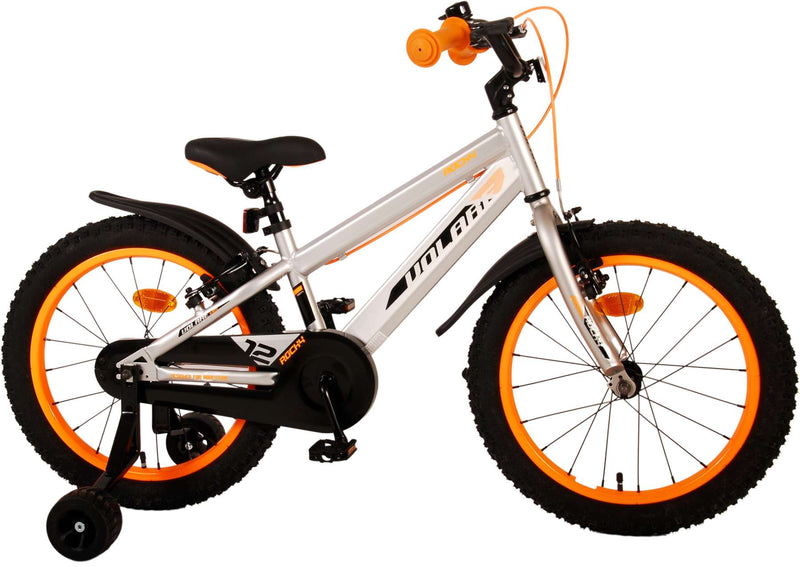 Load image into Gallery viewer, Volare Rocky Kinderfiets Jongens 18 inch Grijs Twee handremmen
