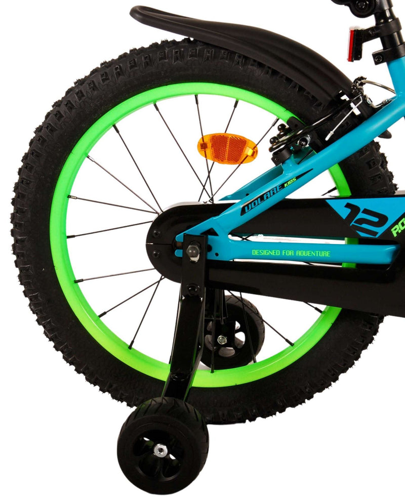 Load image into Gallery viewer, Volare Rocky Kinderfiets Jongens 18 inch Groen Twee handremmen
