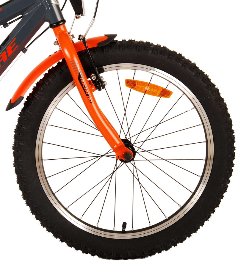 Load image into Gallery viewer, Volare Rocky Kinderfiets - 20 inch - Grijs Oranje - 6 speed - Prime Collection
