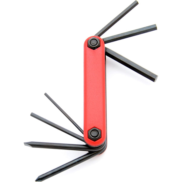 Simson multi-tool black-red on card