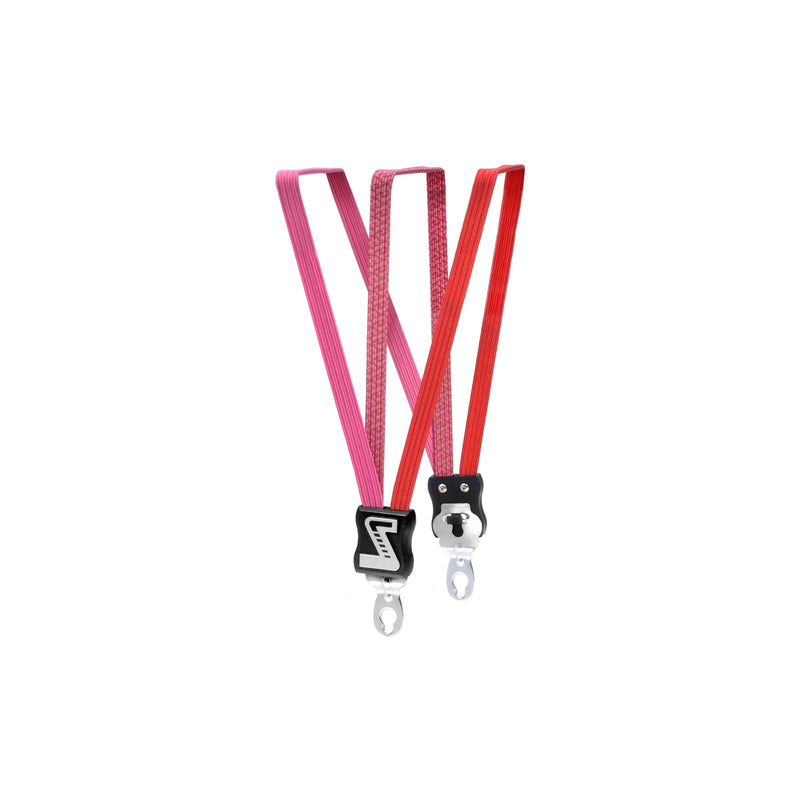 Load image into Gallery viewer, Snelbinder Trio Simson kort met 3 binders - roze rood
