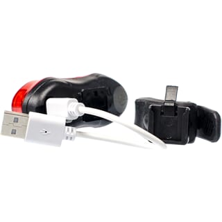 taillight Eyes USB led rechargeable black