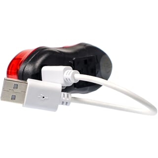 taillight Eyes USB led rechargeable black