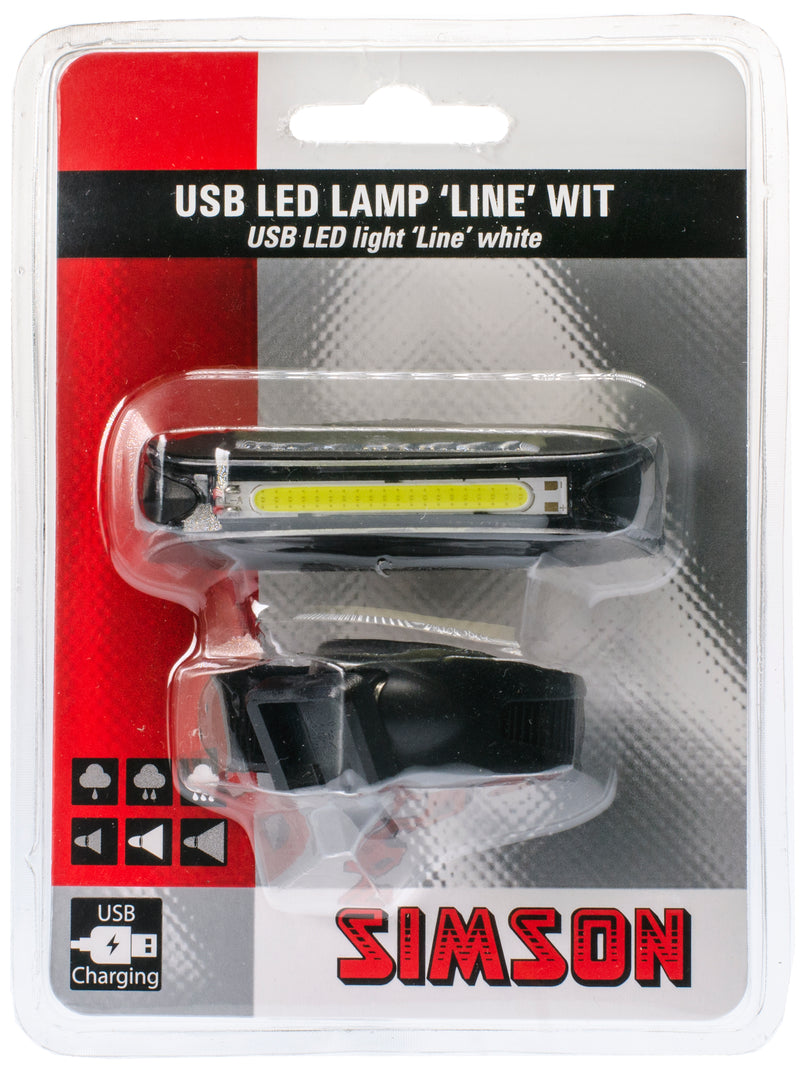 Load image into Gallery viewer, Simson usb led lamp line wit 20 led 8 lux
